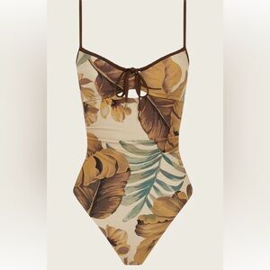 Peony Solstice one piece swimsuit- M- NWOT
